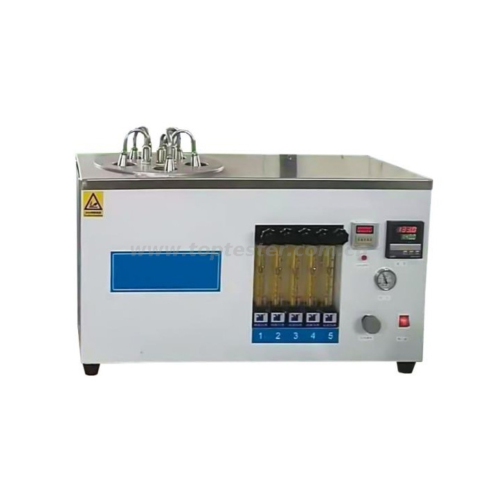 Probador de goma ASTM D381 (método de evaporación por chorro) TP-09 