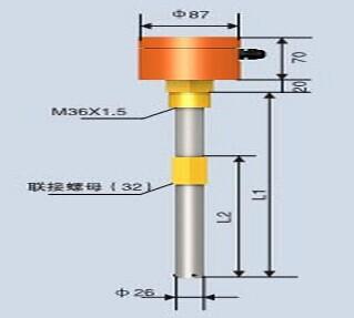 YHX water in oil sensor Sensor de agua en aceite YHX