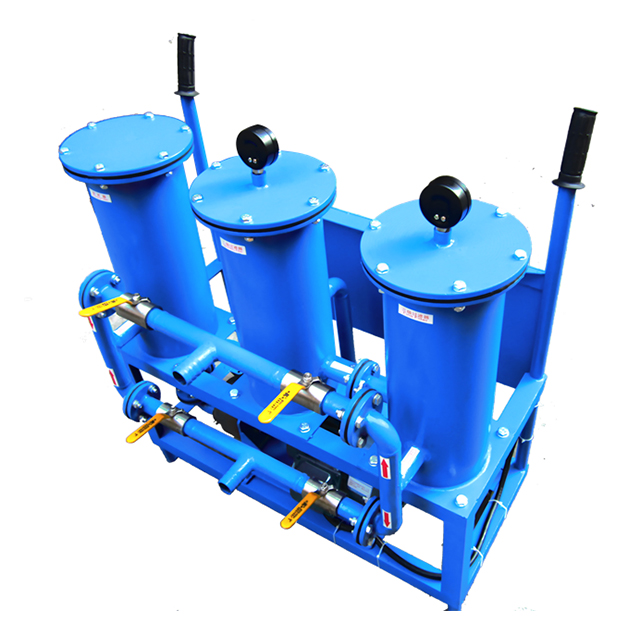 Unidad de filtración de aceite portátil de tres etapas Serie JL-III