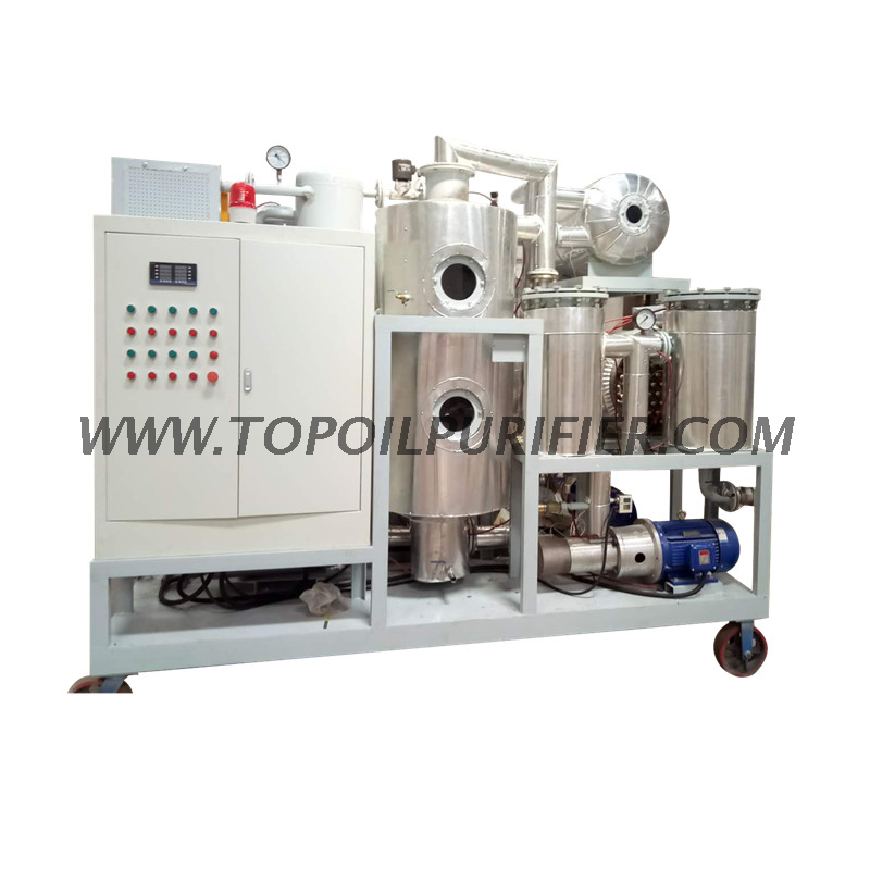 Máquina de decoloración de aceite serie TYR-S para solidificar fácilmente el aceite