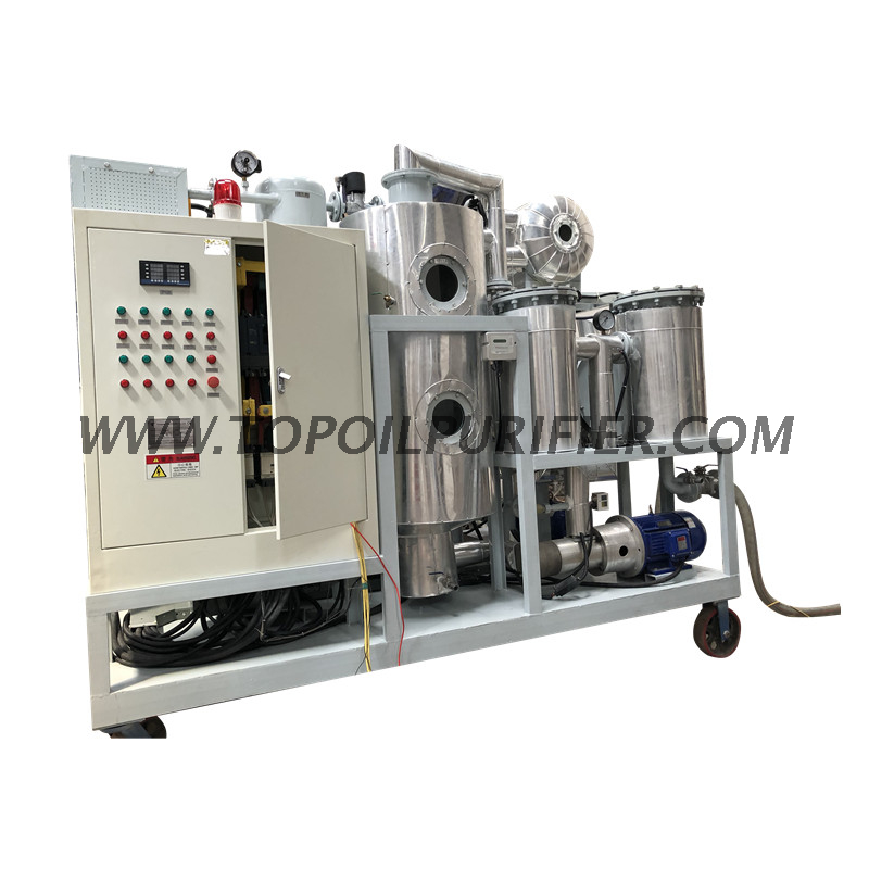 Máquina de decoloración de aceite serie TYR-S para solidificar fácilmente el aceite